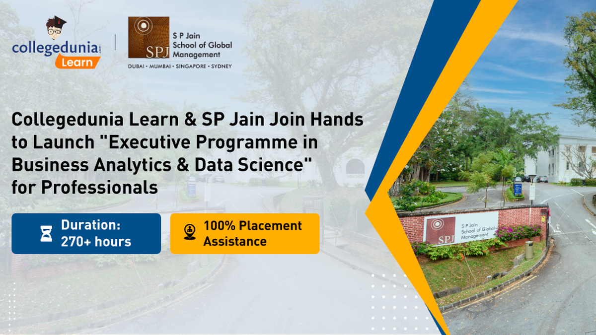 Collegedunia & SP Jain Join Hands to Launch “Executive Programme in